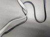 Badpak elastiek wit en grijs 0,8 cm